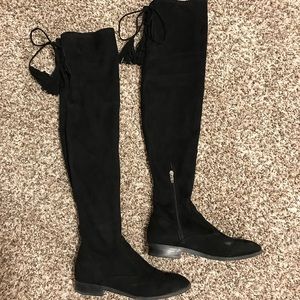 Marc Fisher thigh high boots.